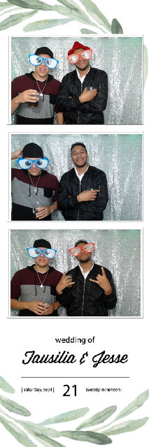 Tausila and Jesse's Wedding | View more photos from the event at gallery.photoboothbillings.com/u/PhotoBoothBillings/Tausila-and-Jesses-Wedding